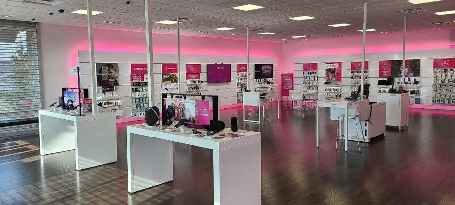 Interior photo of T-Mobile Store at Old Country Rd & Kroemer Ave, Riverhead, NY
