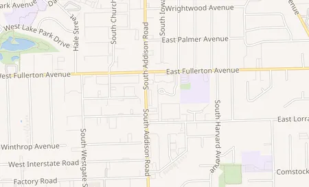 map of 435 S. Addison Road Addison, IL 60101