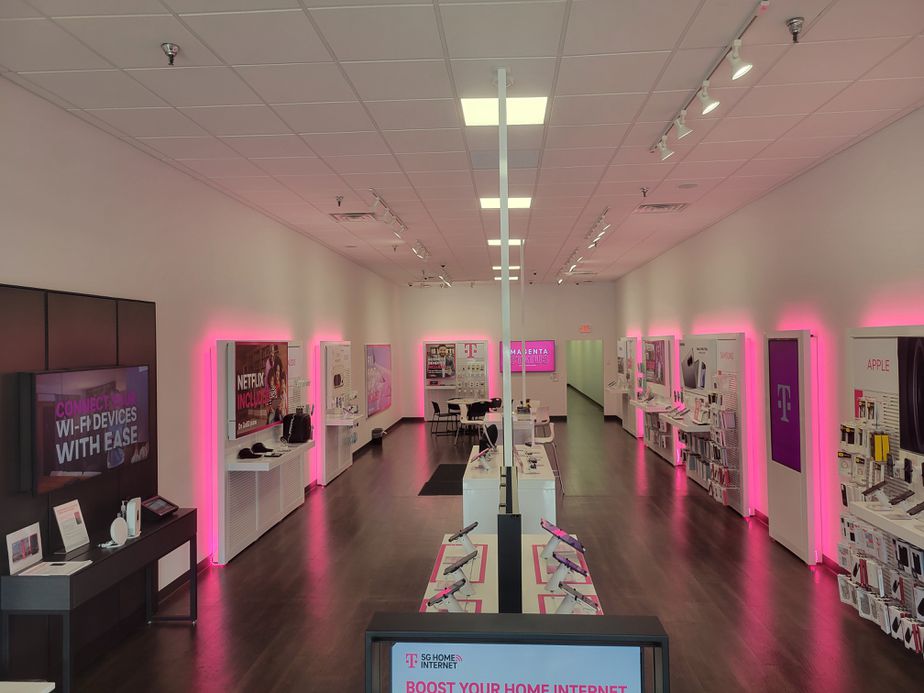 Interior photo of T-Mobile Store at Freeport Rd & E Allegheny Dr, Pittsburgh, PA