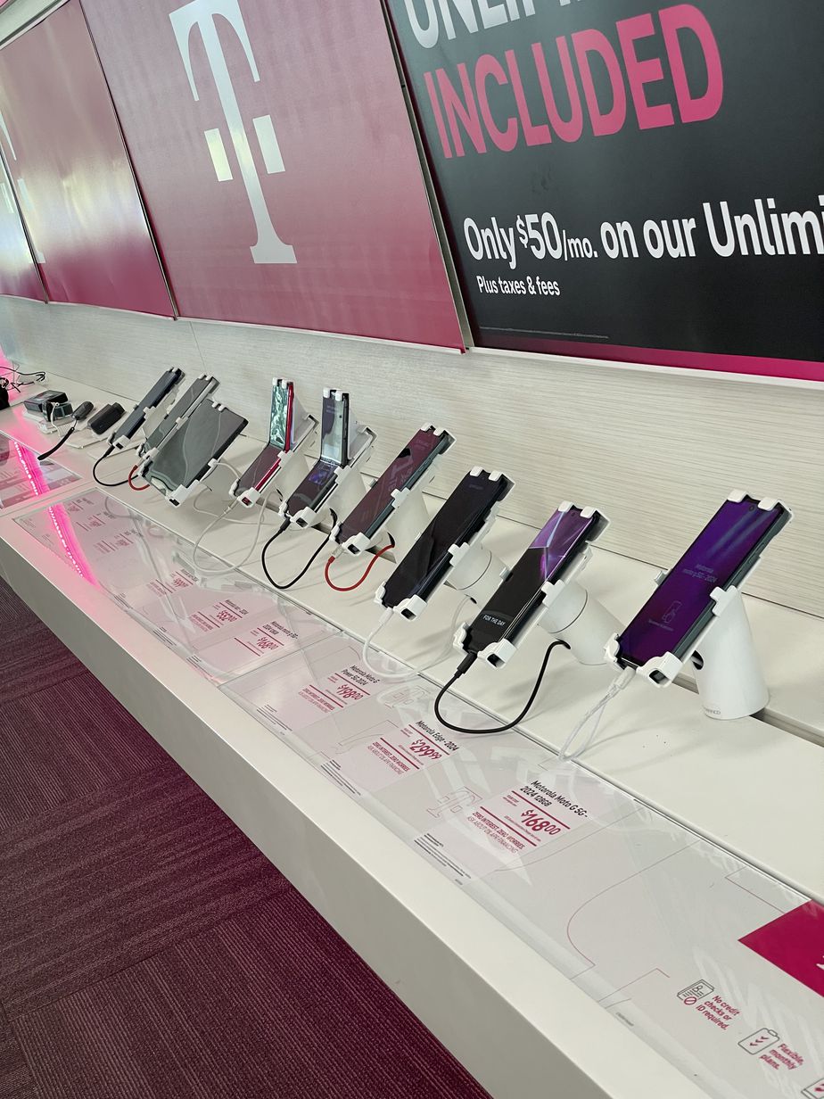 Interior photo of T-Mobile Store at Hwy 54 & Floy Farr Pkwy, Peachtree City, GA