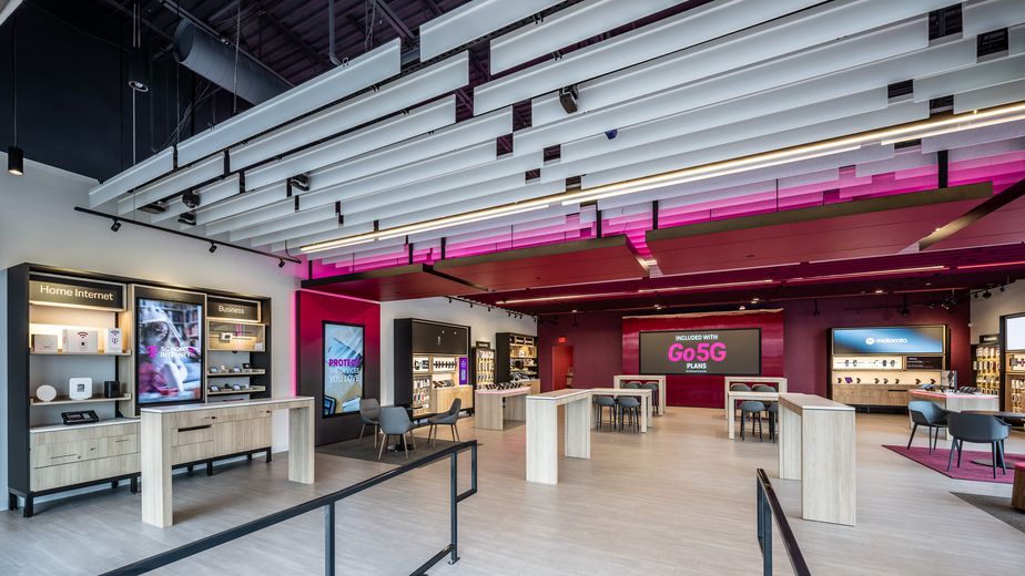 Interior photo of T-Mobile Store at Southcenter Pkwy & Minkler Blvd, Tukwila, WA