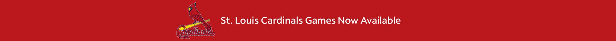 St Louis Cardinals pencil banner
