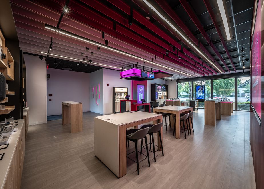 Interior photo of T-Mobile Store at SE 272nd & SE 172nd, Covington, WA