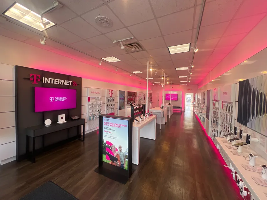  Interior photo of T-Mobile Store at Glen Oaks Shopping Center, Glen Oaks, NY 