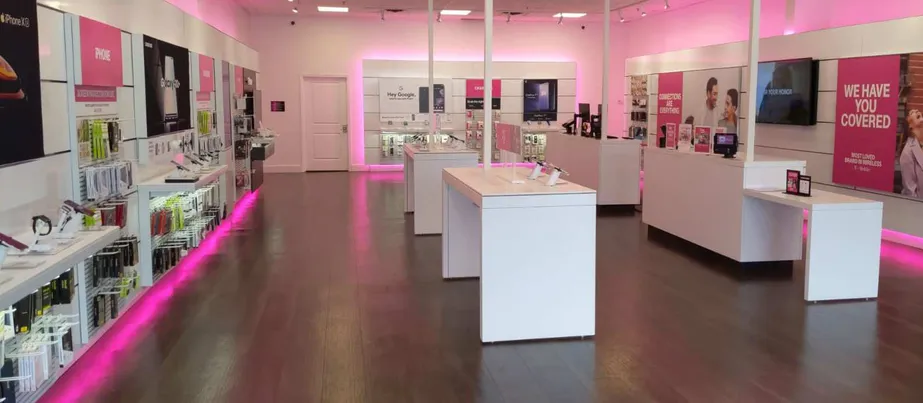 Interior photo of T-Mobile Store at Rte 35 & New Monmouth Rd, Middletown, NJ