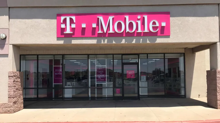 Exterior photo of T-Mobile store at N Midkiff Rd & State Loop 250, Midland, TX
