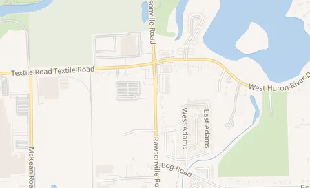 map of 6042 Rawsonville Rd Belleville, MI 48111