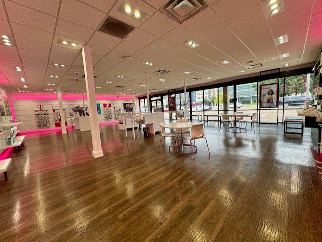 Interior photo of T-Mobile Store at 7th St & University, Fort Worth, TX