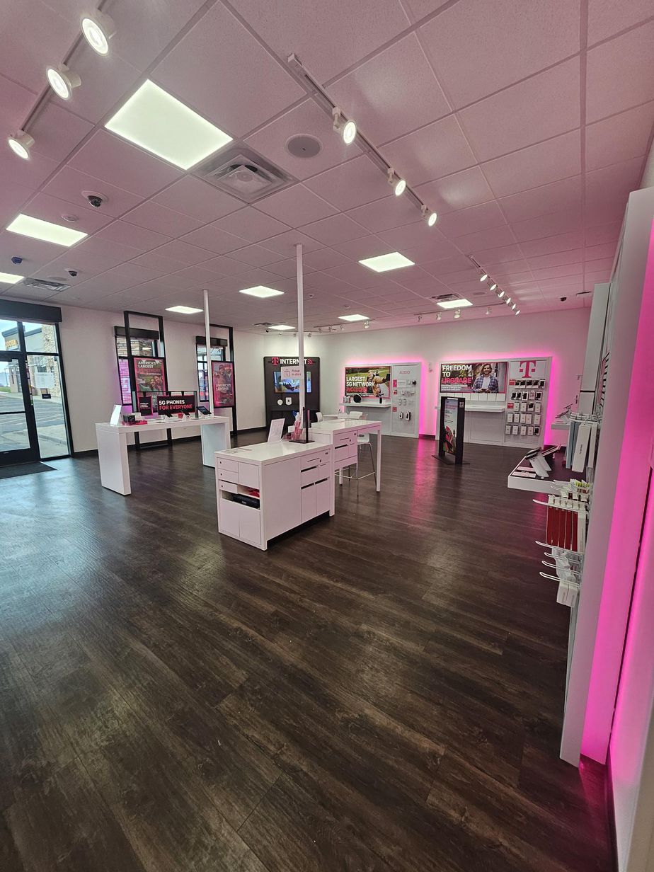 Interior photo of T-Mobile Store at 6th St & 22nd Ave, Brookings, SD
