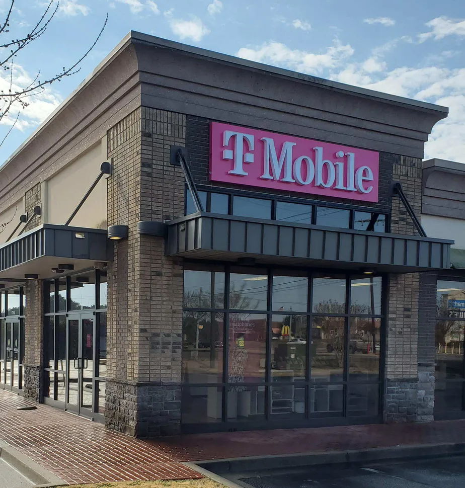 Exterior photo of T-Mobile store at S Lake Dr & Knoll Station Dr, Lexington, SC