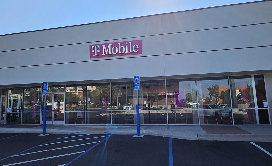 Exterior photo of T-Mobile Store at Grossmont Ctr Dr & Murray Dr, La Mesa, CA