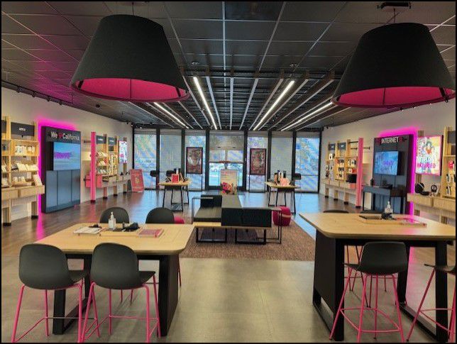 Interior photo of T-Mobile Store at Knott & Katella, Cypress, CA