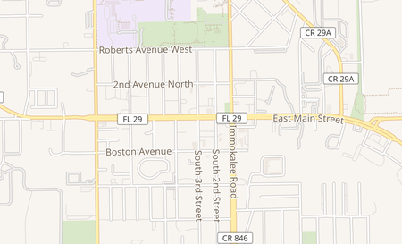 map of 215 W Main Street #D Immokalee, FL 34142
