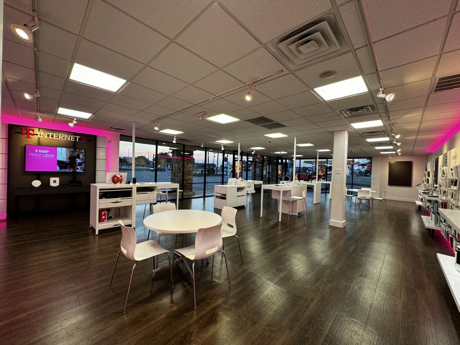 Interior photo of T-Mobile Store at Rufe Snow & Dick Lewis, North Richland Hills, TX
