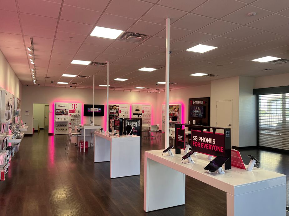 Interior photo of T-Mobile Store at Bear Valley Rd & Dunia Rd, Victorville, CA