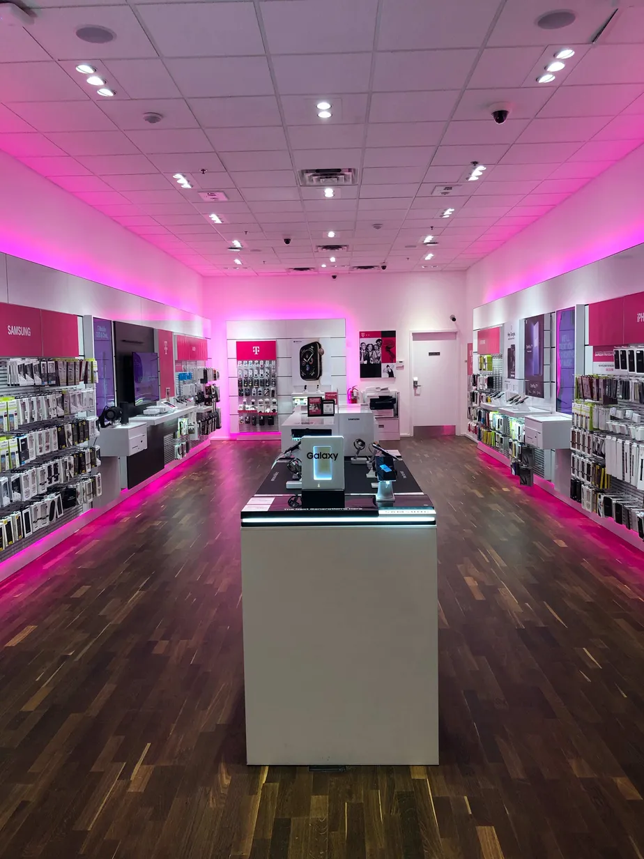 Interior photo of T-Mobile Store at Northtown Mall 2, Blaine, MN