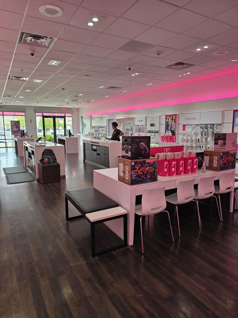 Interior photo of T-Mobile Store at The Shoppes at Cross Keys, Sicklerville, NJ