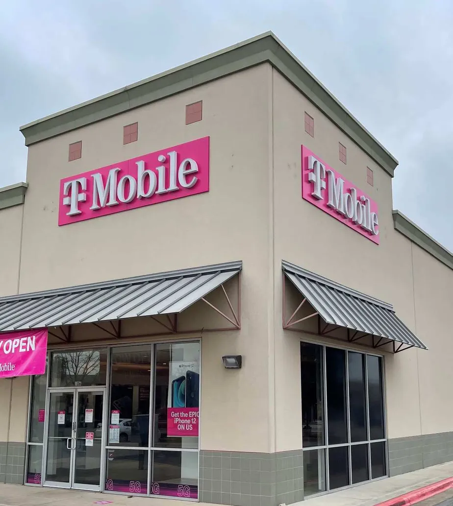 Exterior photo of T-Mobile store at Mainland Dr & Bandera Rd 2, San Antonio, TX