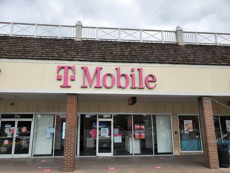 Exterior photo of T-Mobile Store at Stratford Rd & Lower Mall Dr, Winston-Salem, NC