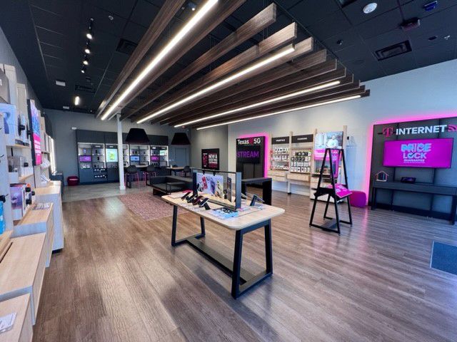 Interior photo of T-Mobile Store at E Stacy Rd & Hwy 75, Allen, TX
