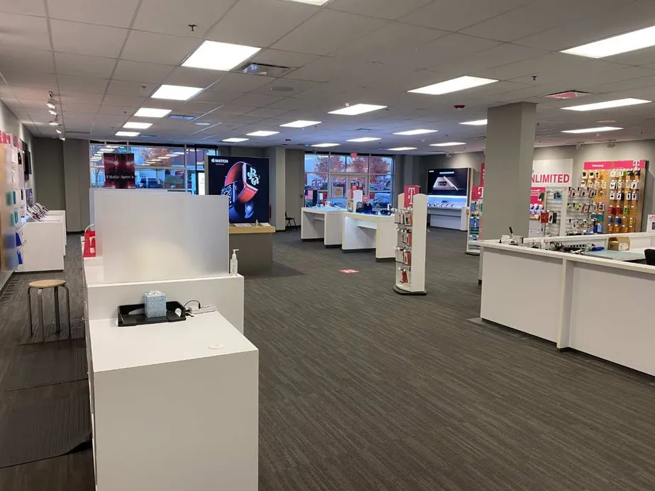Interior photo of T-Mobile Store at SE Walton Blvd & Dodson Rd, Bentonville, AR