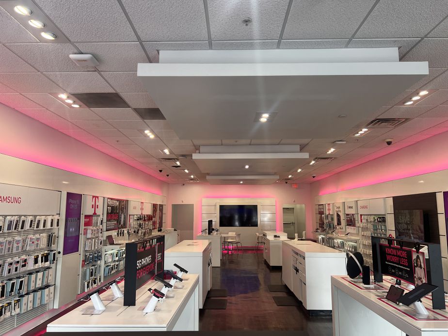 Interior photo of T-Mobile Store at Willow Pass - Park N Shop, Concord, CA