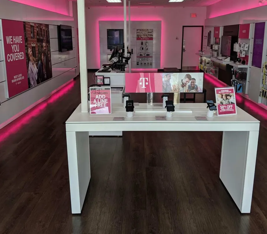 Interior photo of T-Mobile Store at E Grand River Ave & Westbury Blvd, Howell, MI