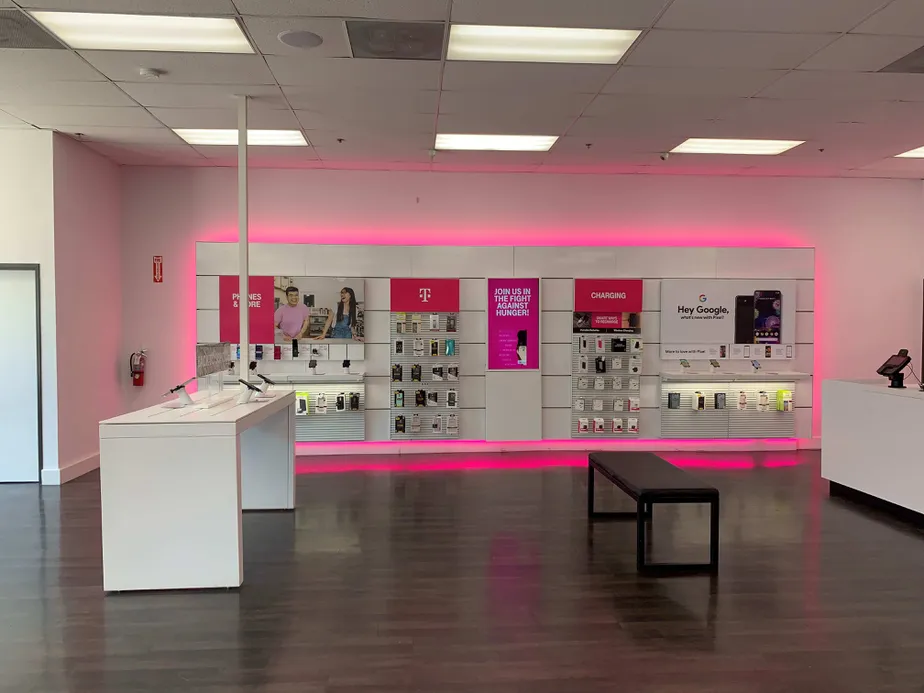 Interior photo of T-Mobile Store at Pico Blvd & Union, Los Angeles, CA