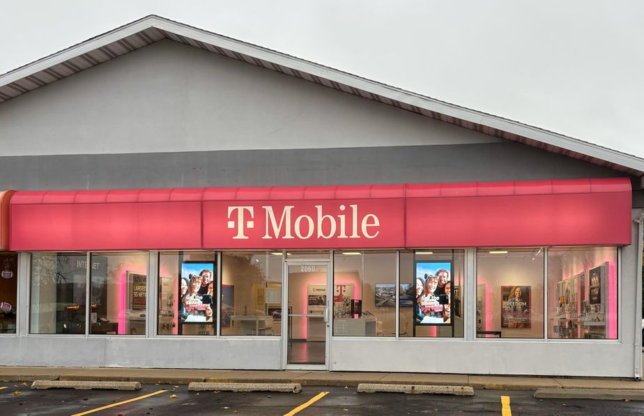 Exterior photo of T-Mobile Store at S Koeller St & W 20th Ave, Oshkosh, WI