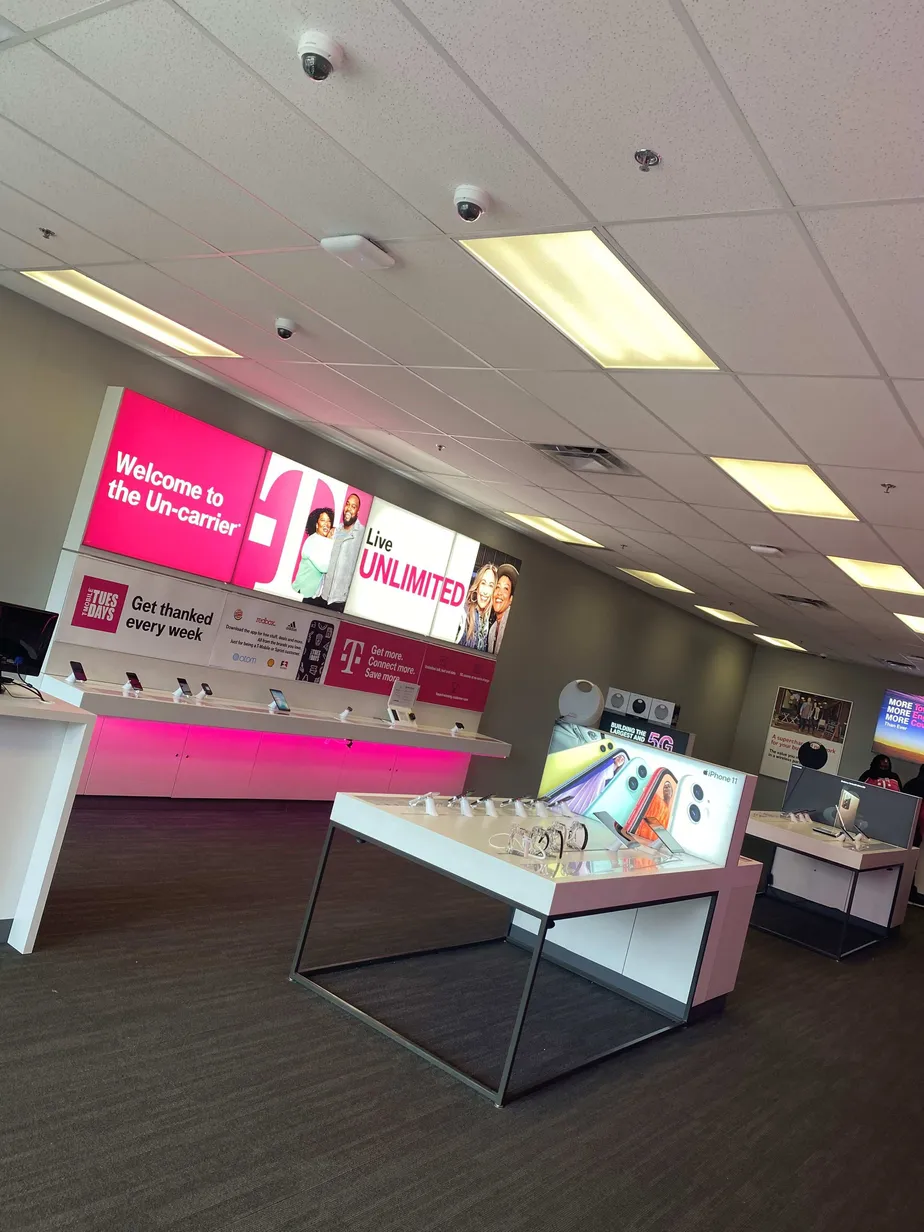 Interior photo of T-Mobile Store at Vista Way & E 96th St, Garfield Heights, OH