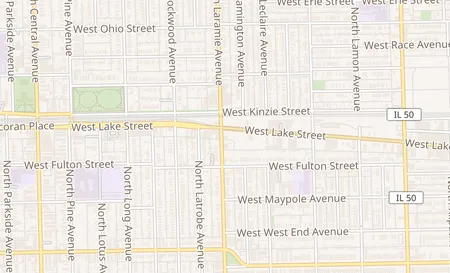 map of 5157 W. Lake St Chicago, IL 60644