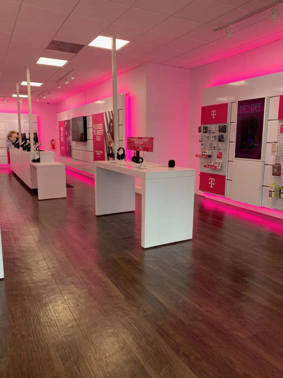 Interior photo of T-Mobile Store at Collins Ave & 183rd St, Sunny Isles Beach, FL