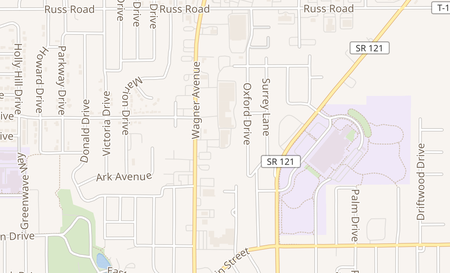 map of 535 Wagner Ave Greenville, OH 45331