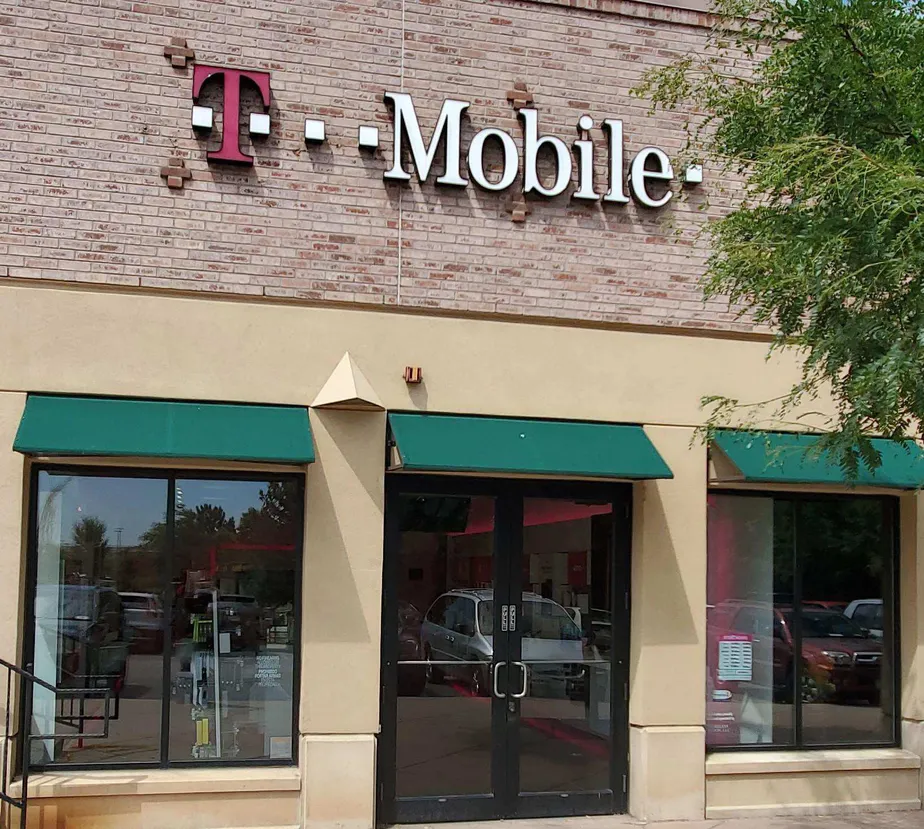 Exterior photo of T-Mobile store at Colfax & Denver West Blvd, Lakewood, CO
