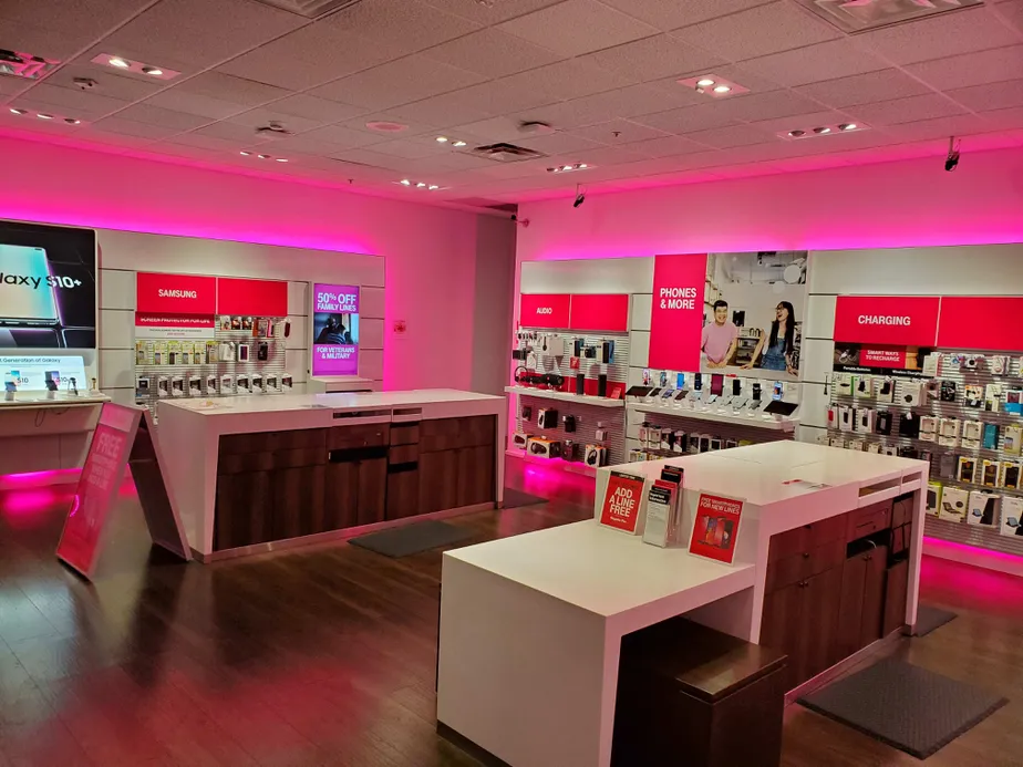 Interior photo of T-Mobile Store at Arrowhead Mall, Glendale, AZ