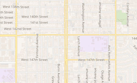 map of 14408 Hawthorne Blvd Ste C Lawndale, CA 90260