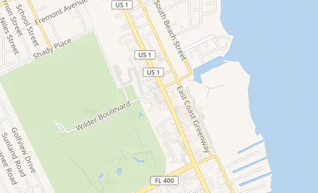 map of 1310 S Ridgewood Ave 170 Daytona Beach, FL 32114