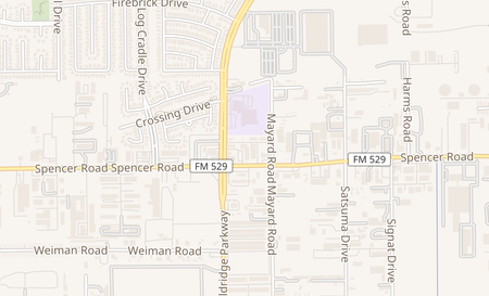 map of 13040 Farm to Market 529 Ste B Houston, TX 77041