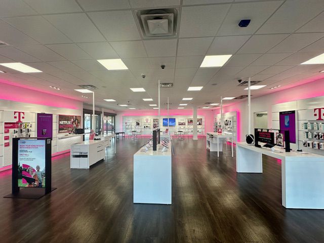 Interior photo of T-Mobile Store at S Seneca St & W Savannah St, Wichita, KS