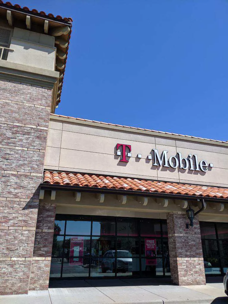 Exterior photo of T-Mobile store at Bromley & 4th, Brighton, CO