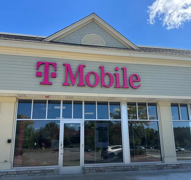  Exterior photo of T-Mobile Store at Gibbs Crossing, Ware, MA 