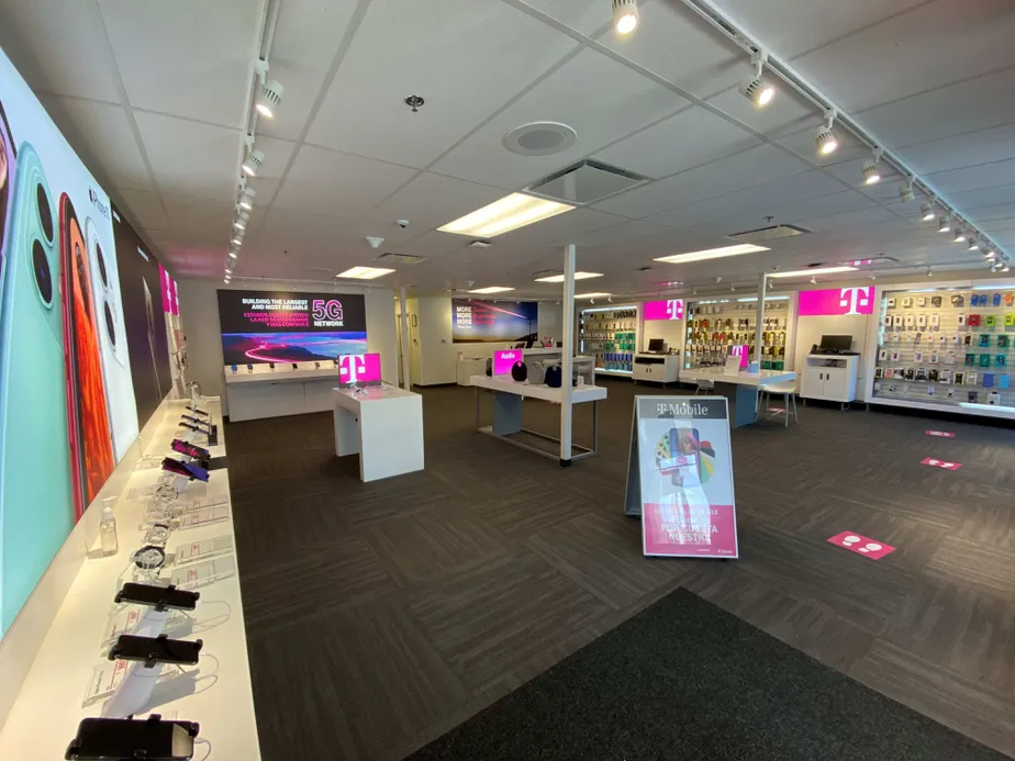 Interior photo of T-Mobile Store at Memorial Hwy & W Hillsborough Ave, Tampa, FL