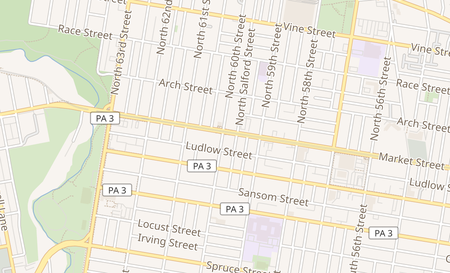 map of 1 S 60th street Philadelphia, PA 19139