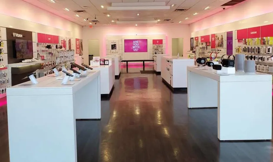 Interior photo of T-Mobile Store at Lankershim & Chandler, North Hollywood, CA