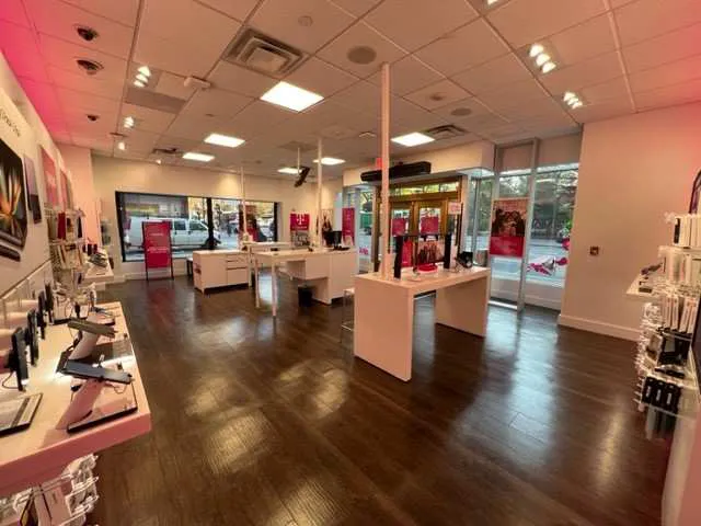 Interior photo of T-Mobile Store at Broadway & Park Place, New York, NY