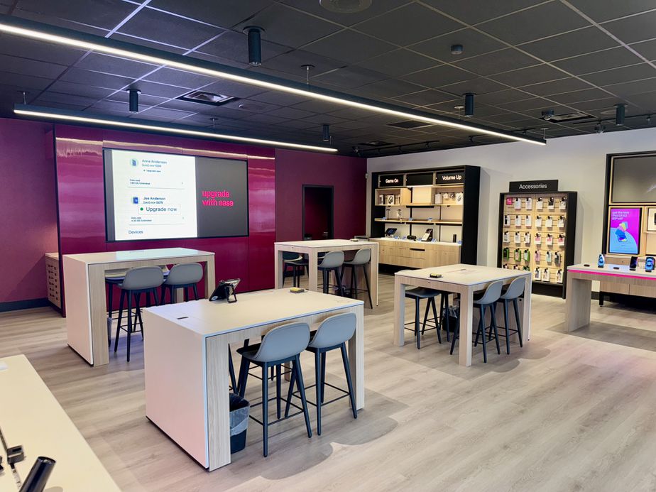 Interior photo of T-Mobile Store at Fulton & Nostrand, Brooklyn, NY