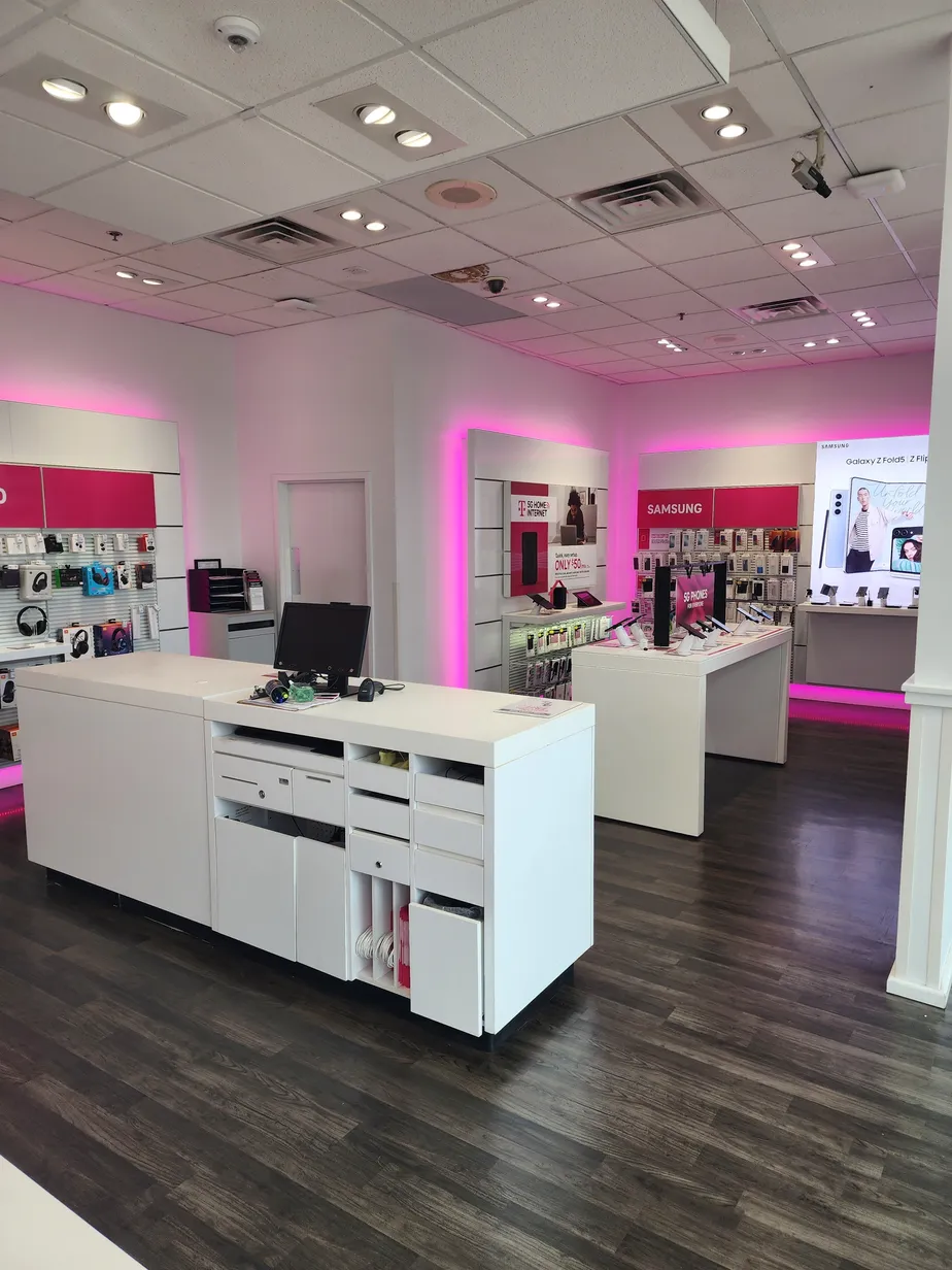 Interior photo of T-Mobile Store at Dartmouth Mall, North Dartmouth, MA