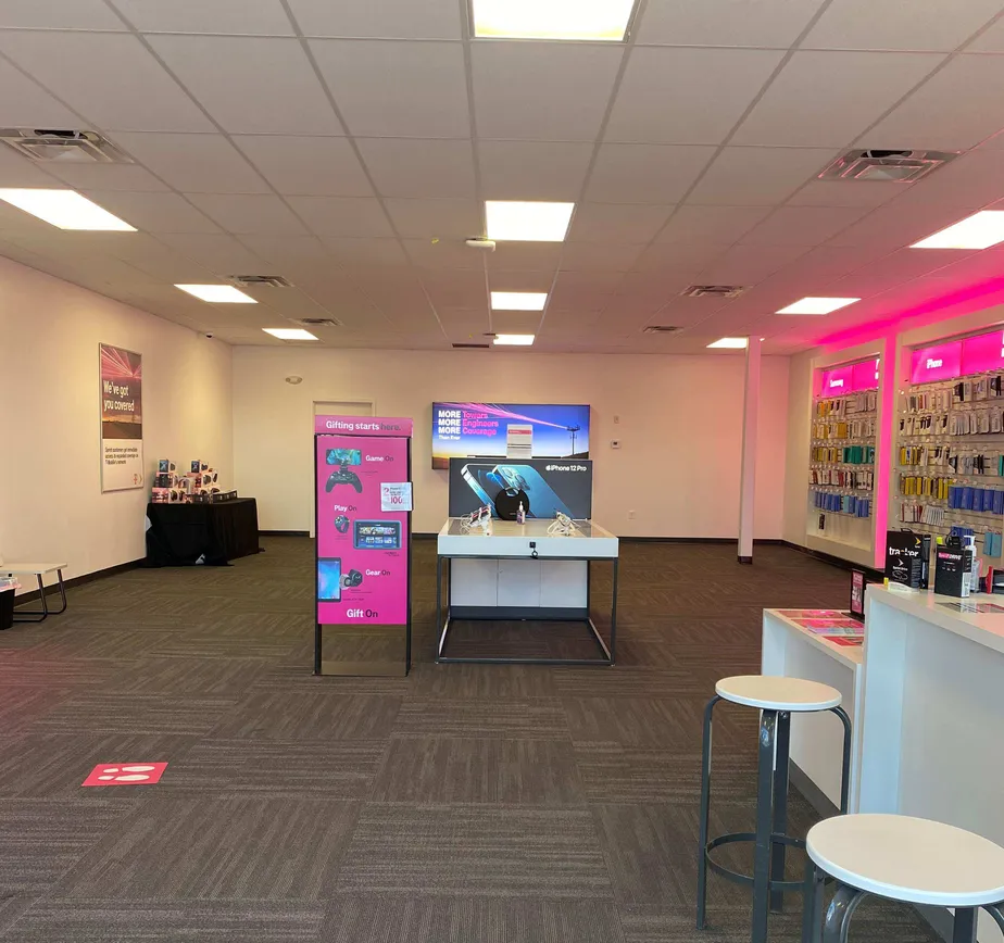 Interior photo of T-Mobile Store at Loveland Madeira Rd & E Kemper Rd, Loveland, OH
