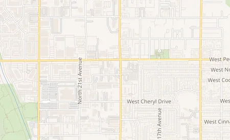 map of 10430 N 19th Ave Ste 9-11 Phoenix, AZ 85021