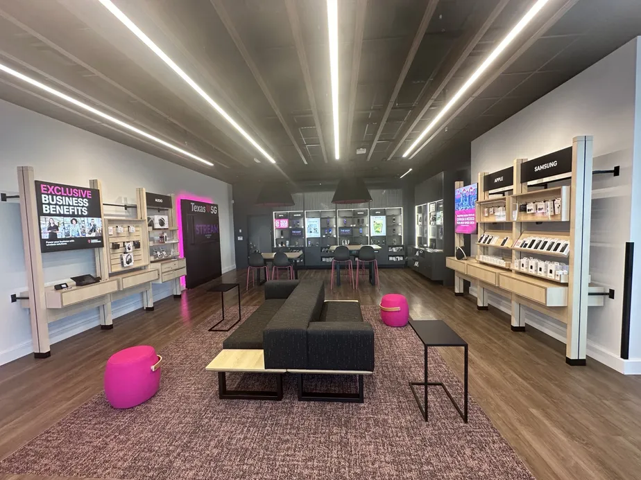 Interior photo of T-Mobile Store at Hwy 380 & Hollyhock, Frisco, TX